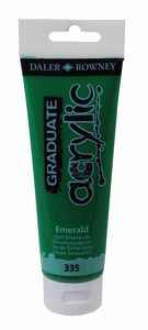 PINTURA ACRILICA GRADUATE 120ML VERDE ESMERALDA