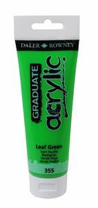 PINTURA ACRILICA GRADUATE 120ML LEAF VERDE