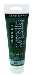 PINTURA ACRILICA GRADUATE 120ML HOOKERS VERDE