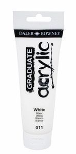 PINTURA ACRILICA GRADUATE 120ML BLANCO