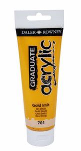 PINTURA ACRILICA GRADUATE 120ML ORO IMIT