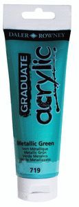 PINTURA ACRILICA GRADUATE 120ML VERDE METALICO