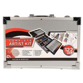 SET DE ARTE ESSENTIAL 122 PZAS MALETIN ALUMINIO