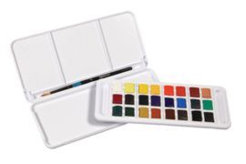 SET ACUARELAS AQUAFINE TRAVEL MEDIO GODETS 24 COLO