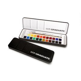 ACUARELA DALER GRADUATE SET 24 MEDIO GODETS