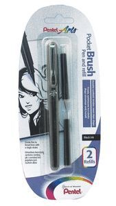 ROTULADOR PINCEL POCKET BRUSH TINTA EN NEGRO BLIST