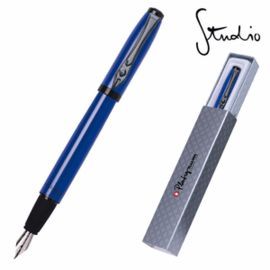 PLUMA AZUL PLATIGNUM