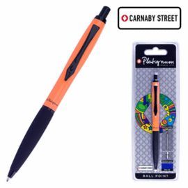 BOLIGRAFO PLATIGNUM CARNABY NARANJA BLISTER