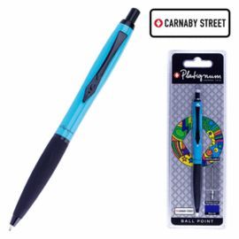 BOLIGRAFO PLATIGNUM CARNABY AZUL BLISTER