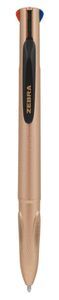BOLIGRAFO ZEBRA 4 COLORES SMOOTH 1,0 ROSE GOLD