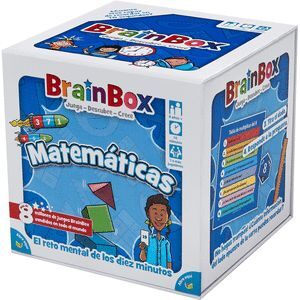 JUEGO DE CARTAS BRAINBOX MATEMATICAS