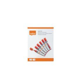 ROTULADOR NOBO TINTA LIQUIDA ROJO PUNTA CONICA