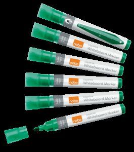 ROTULADOR NOBO TINTA LIQUIDA VERDE PUNTA CONICA