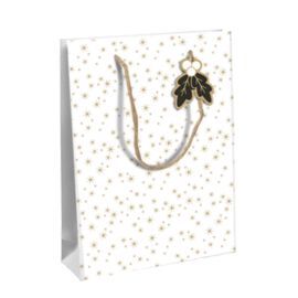 BOLSA REGALO BLACK HOLLY26,5X14X33CM