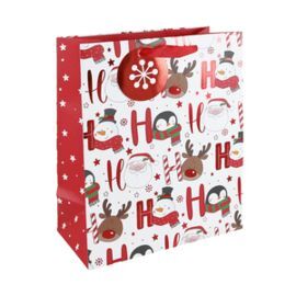 BOLSA REGALO HOHOHO 26,5X14X33 CM