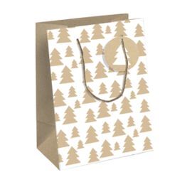 BOLSA REGALO LOVELY HOME GREEN 21,5X10,2X25,3CM