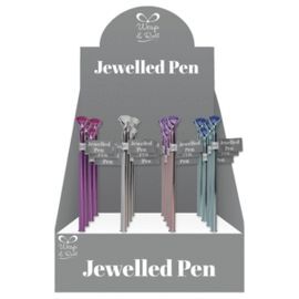 EXPOSITOR 16 BOLIGRAFO JOYAS COLORES SURTIDOS