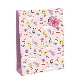 BOLSA REGALO HEROES DE MI INFANCIA 26,5X14XX33CM N