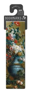 MARCAPAGINAS MAGNETICO FLOWERS IN A BLUE VASE