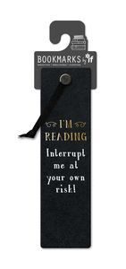 MARCAPAGINAS LITERARIOINTERRUPT ME