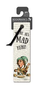 MARCAPAGINAS LITERARIOWE´RE ALL MAD HERE