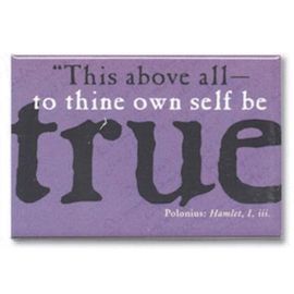 IMAN RECTANGULAR TO THINE OWN SELF BE TRUE