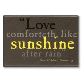 IMAN RECTANGULAR LOVE COMFORTETH LIKE SUNSHINE