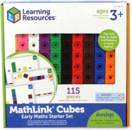 JUEGO SET ACTIVIDADES CON CUBOS MATHLINK