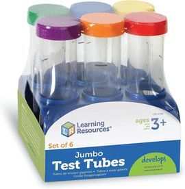 TUBOS DE ENSAYO JUMBO CON SOPORTE PRIMARY SCIENCE