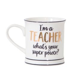 TAZA SUPERPODER PROFESOR