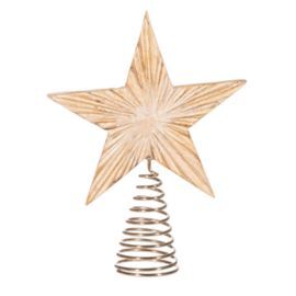 ESTRELLA DE MADERA PARA ARBOL