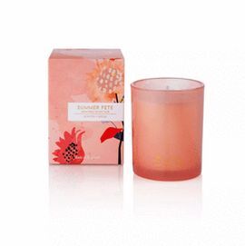 VELA AROMATICA 227 G EN CAJA ADORNADA NARANJA