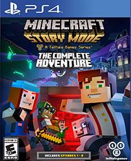 MINECRAFT:STORY MODE-COMPLET - PS4