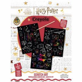 SET SCRATCH ART HARRY POTTER