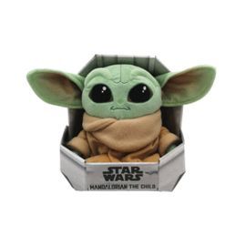 PELUCHE THE CHILD BABY YODA EN CAJA/CUNA 25 CM