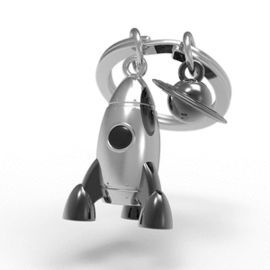 LLAVERO METALMORPHOSE TRAVEL - COHETE