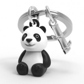 LLAVERO METALMORPHOSE ANIMALS - PANDA