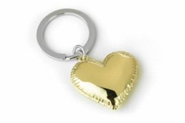 LLAVERO METALMORPHOSE GLOBO FIESTA HEART