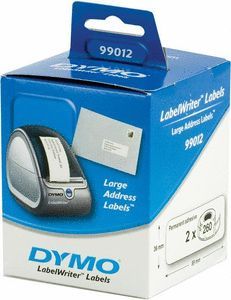 CINTA DYMO LABELWRITER 36X89 2 ROLLOS 99012
