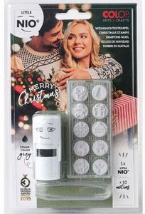 SELLO AUTOMATICO NAVIDAD IMPRENTILLA LITTLE NIO