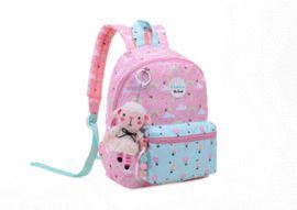 MOCHILA PEQUEÑA K CHARACTERS KAMILA WITH TOY