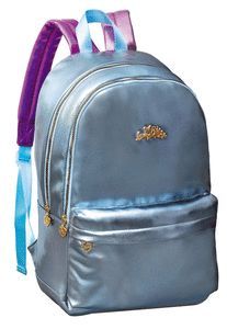 MOCHILA METALLIC BLUE