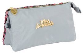 PORTATODO TRIPLE DUO SEQUINS BLUE