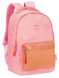 MOCHILA DUO VINYL PINK