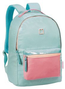 MOCHILA DUO VINYL BLUE