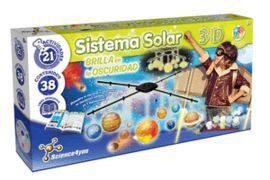 JUEGO SISTEMA SOLAR 3D BRILLA EN LA OSCURIDAD