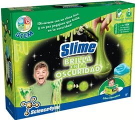 JUEGO SLIME BRILLA EN LA OSCURIDAD