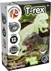 JUEGO DE MESA EXCAVACIONES T-REX BRILLA OSCURIDAD