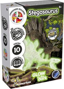 JUEGO DE MESA EXCAVACIONES STEGOSAURUS BRILLA OSCU