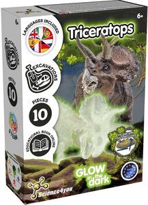 JUEGO DE MESA EXCAVACIONES TRICERATOPS BRILLA OSCU